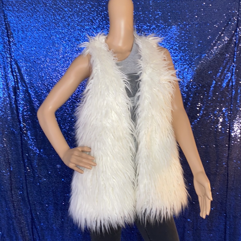 River Song The Pandorica Opens  Faux sheep skin gilet